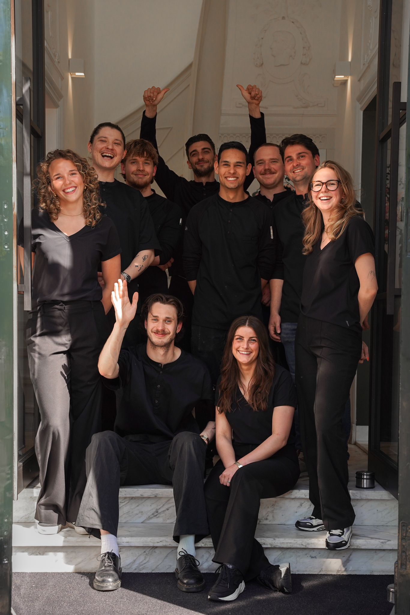 Mitchel Den Deugd en Kim Van der Klooster